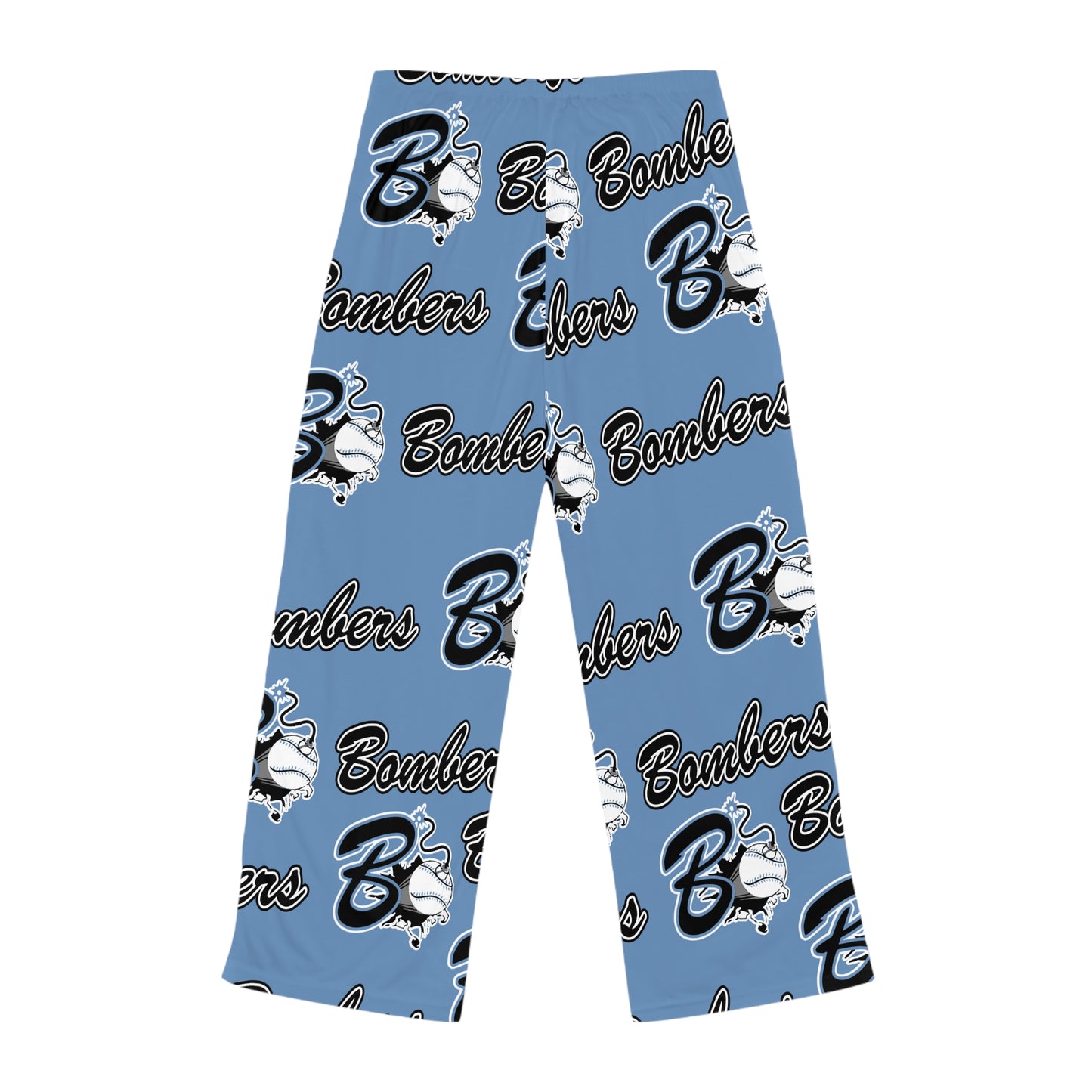 Georgetown Bombers Pajama Pants, Custom Womens Pajama Pants, Bombers Baseball Pajama Pants
