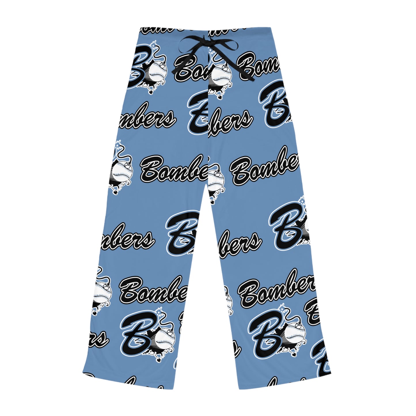 Georgetown Bombers Pajama Pants, Custom Womens Pajama Pants, Bombers Baseball Pajama Pants