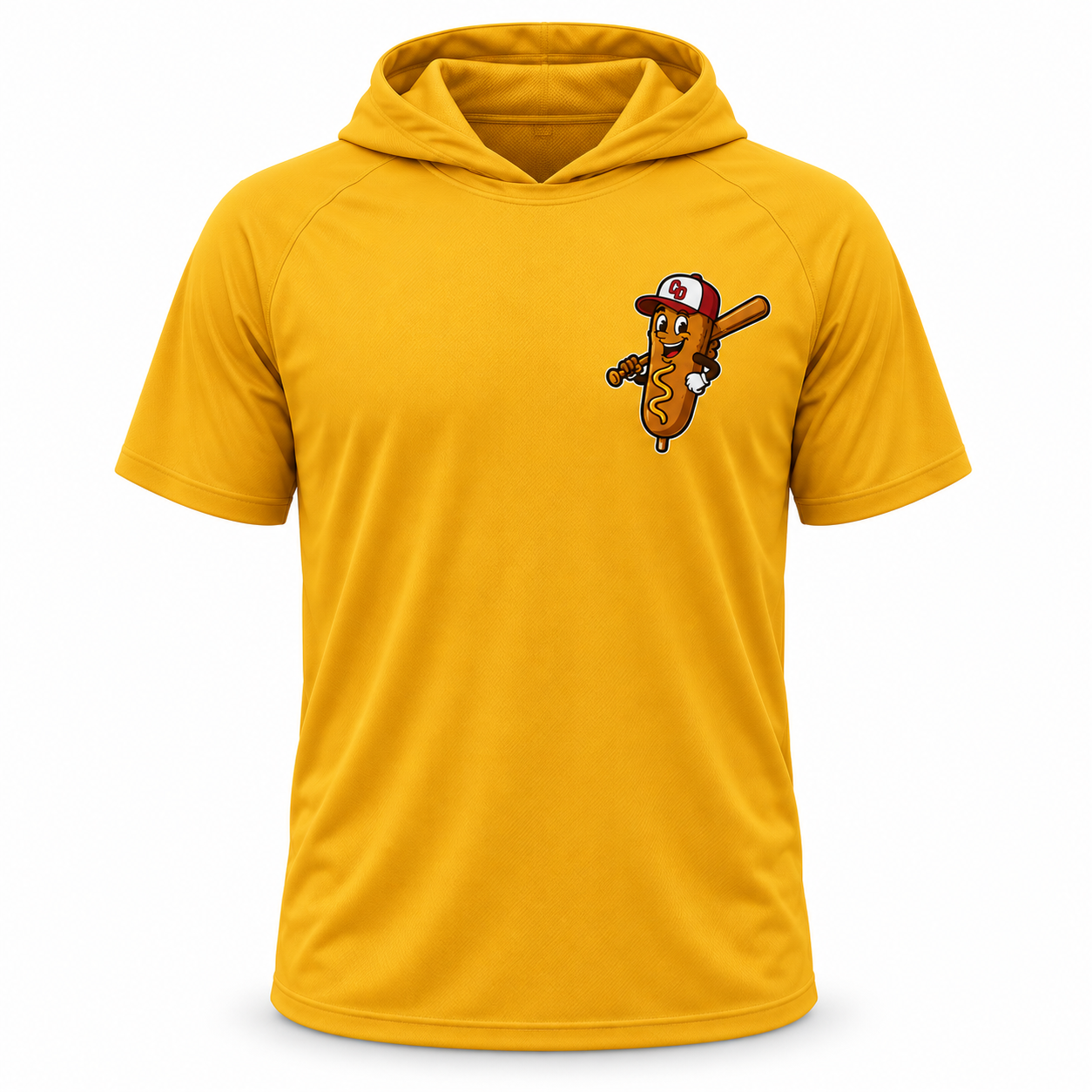 CornDawgs Baseball Short-Sleeve Performance Hoodie