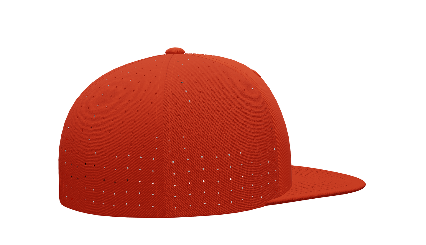 **PRE ORDER** Orange Unity Fastpitch F3 Performance Hat – Moisture-Wicking, Full-Profile Flexfit®