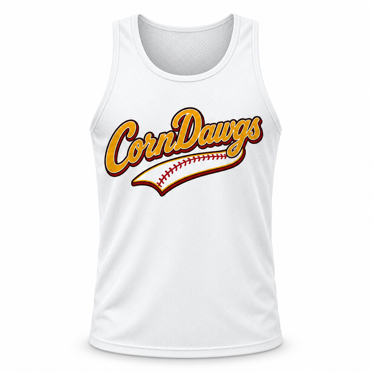 CornDawgs Baseball Performance Tank Top