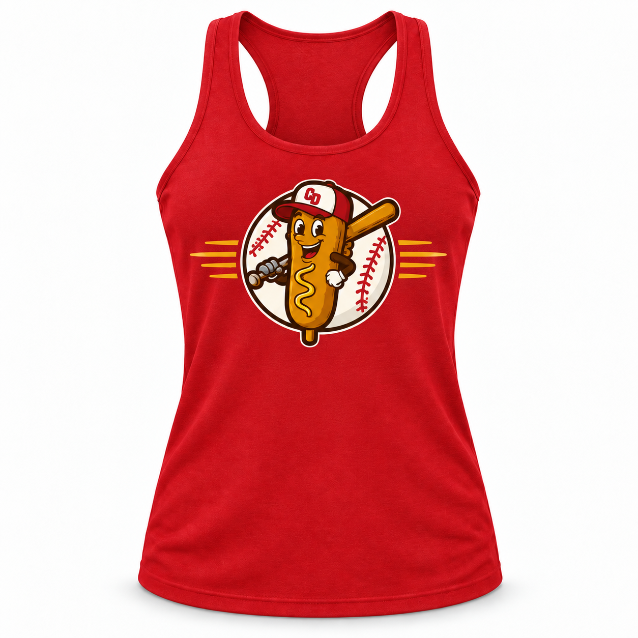 CornDawgs Logo Women’s Racerback Tank
