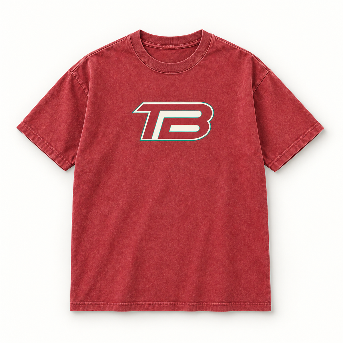 Test Baseball Crimson TB Monogram Tee