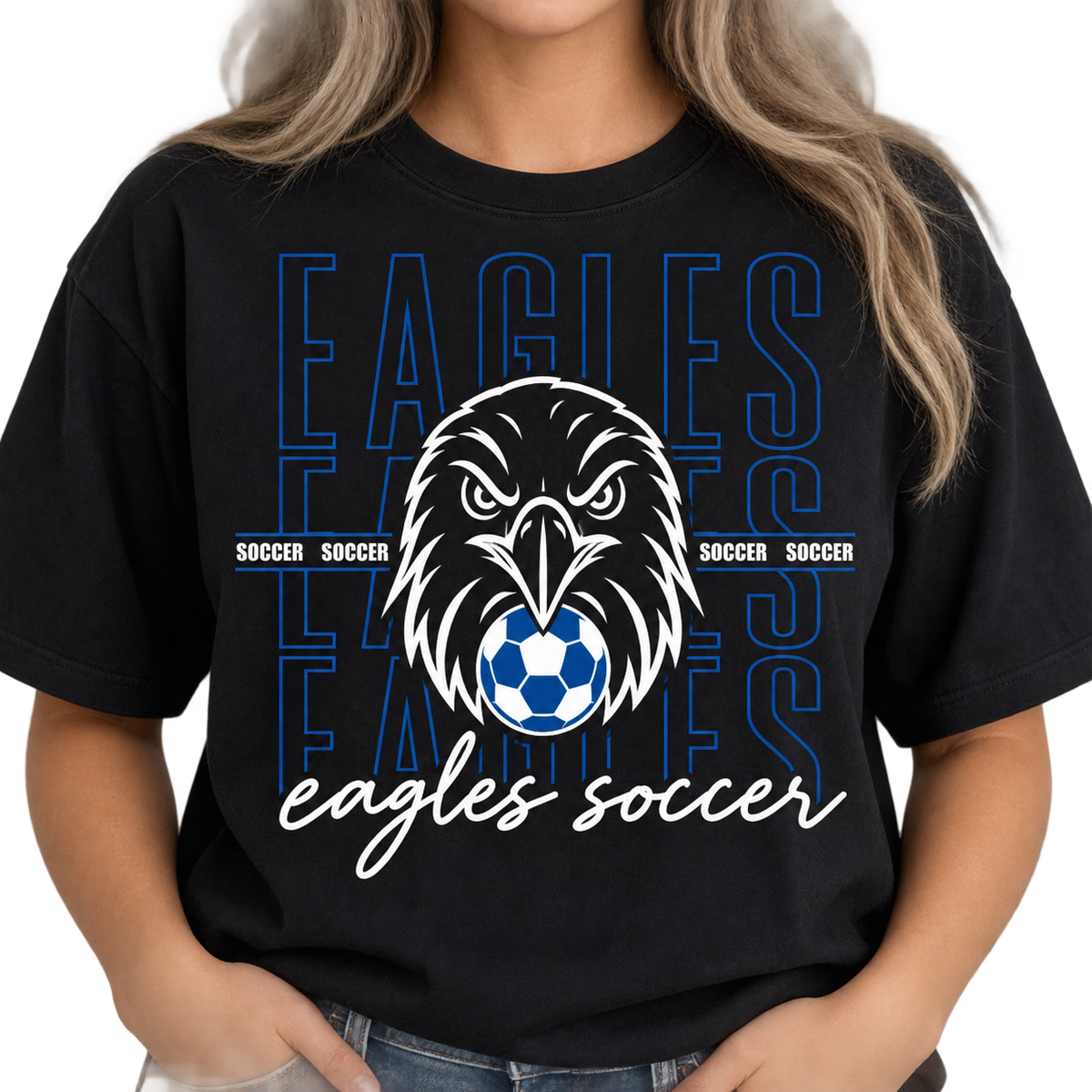 Georgetown Eagles Soccer Mascot T-Shirt