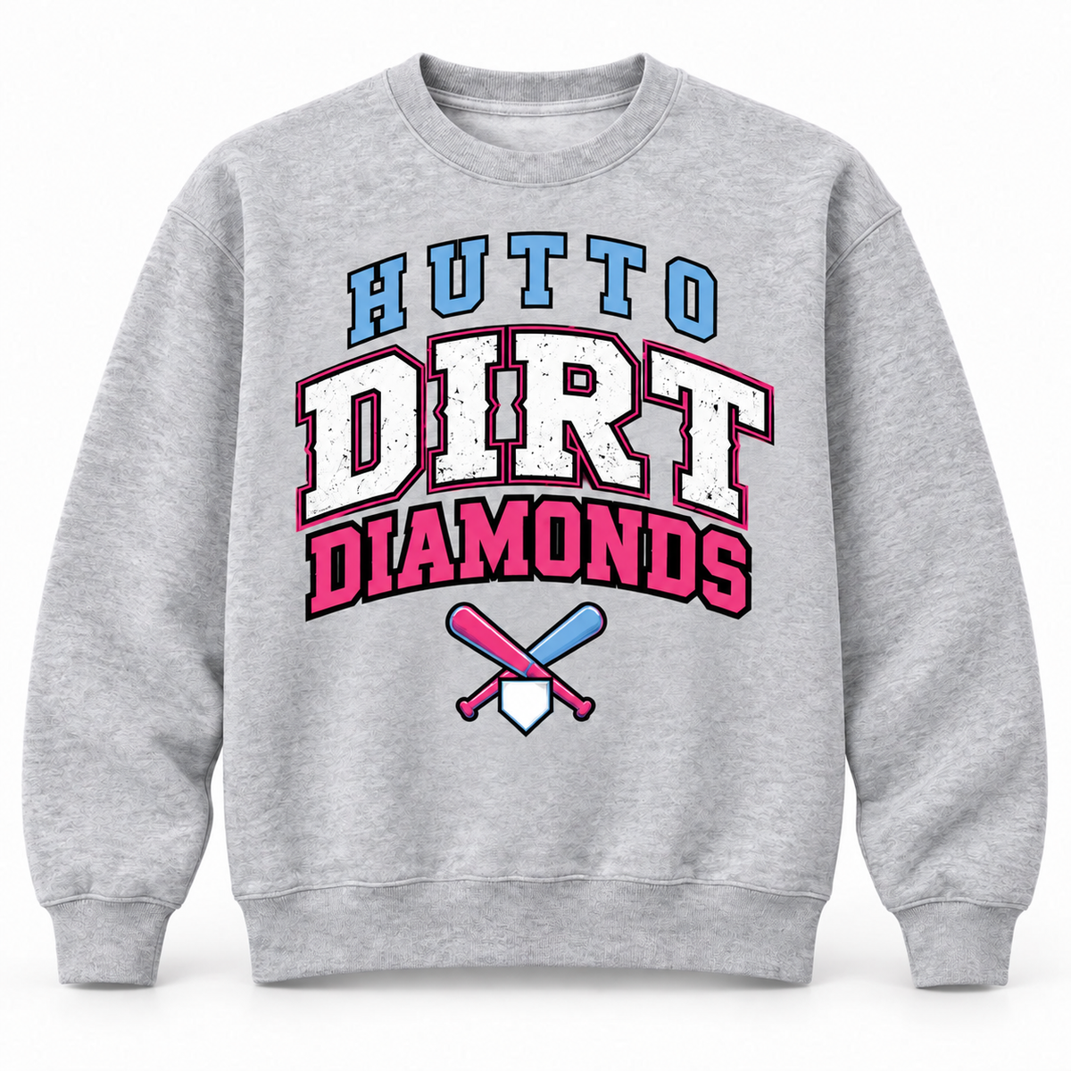 Hutto Dirt Diamonds Collegiate Crewneck Sweatshirt