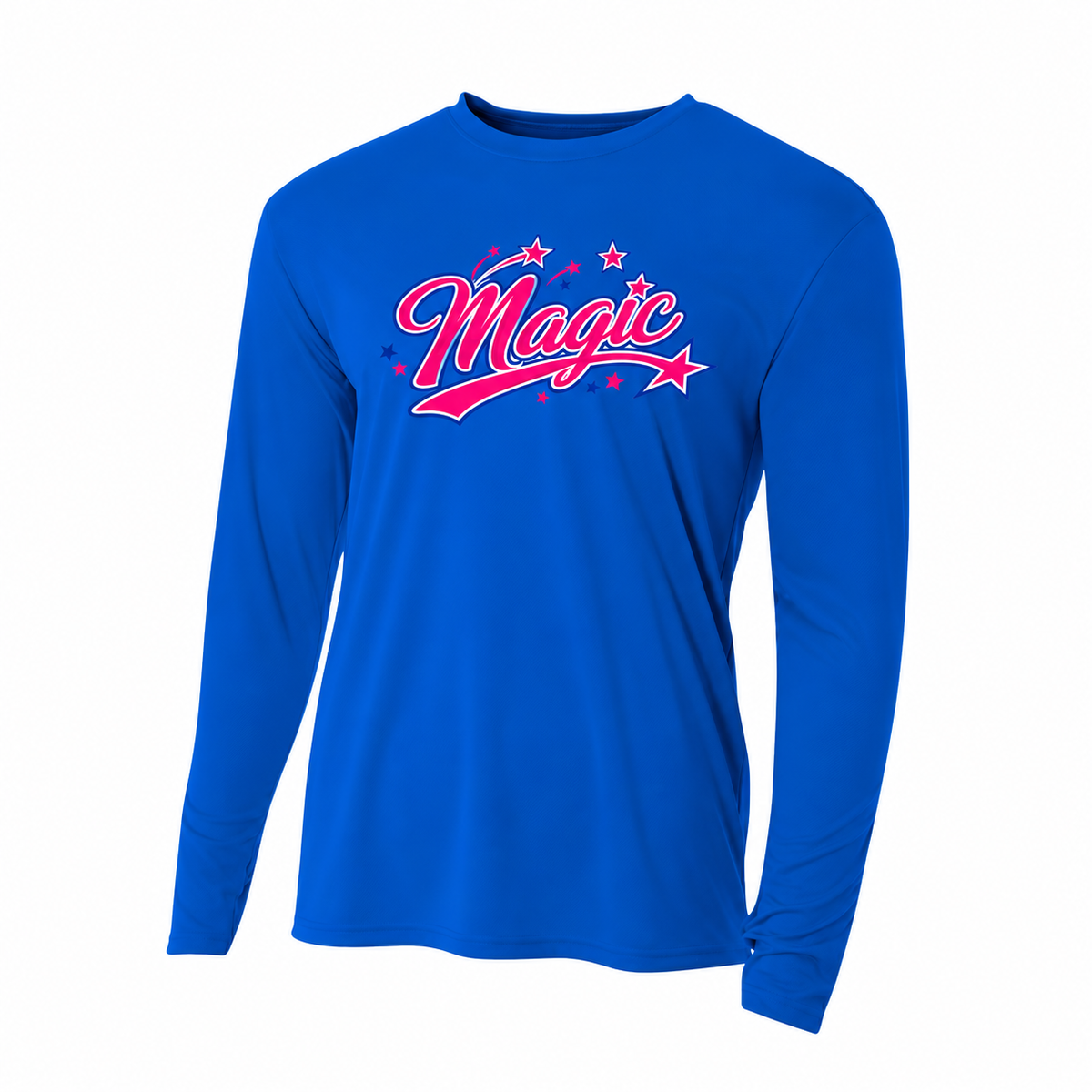Blue Magic Softball Drifit Long Sleeve Tee
