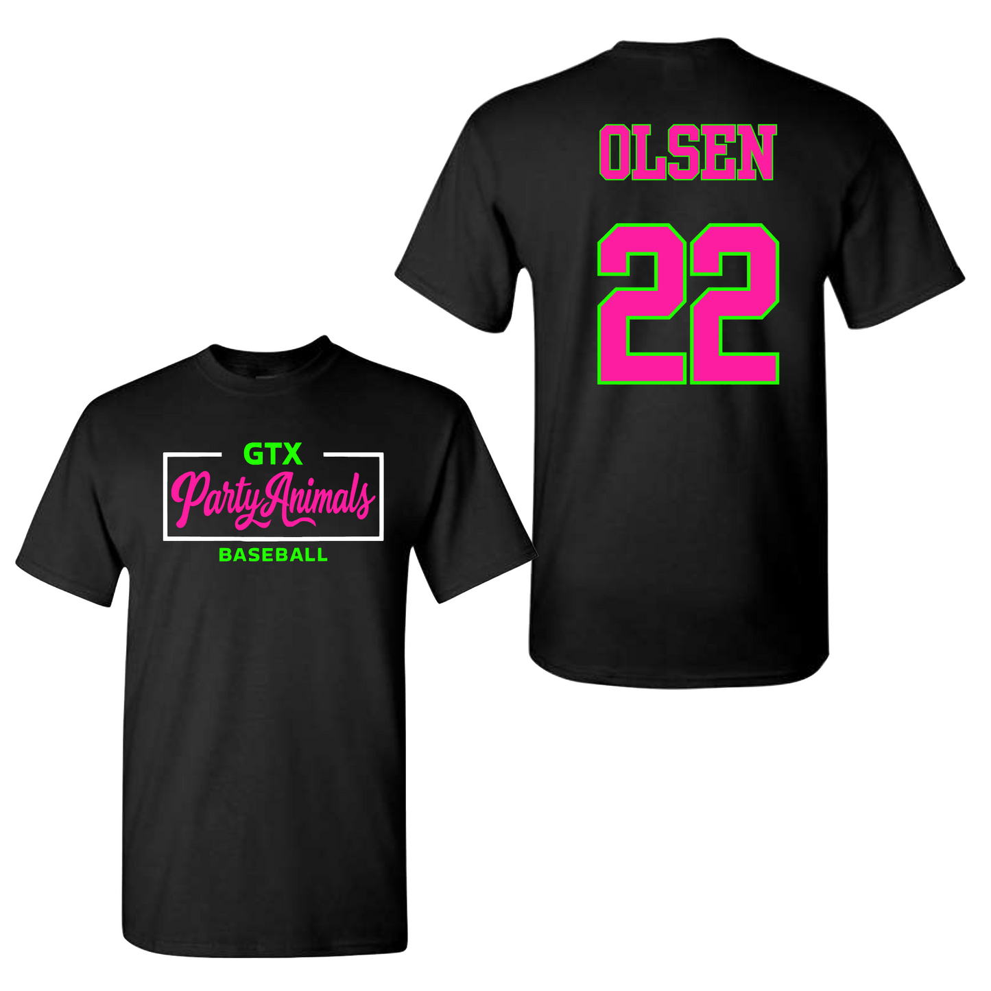 GTX Party Animals BASEBALL Practice Jersey