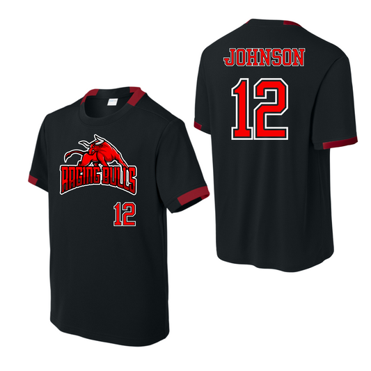 Raging Bulls Baseball Practice Tee, Baseball Raging Bulls Shirt, Raging Bulls Drifit TShirt