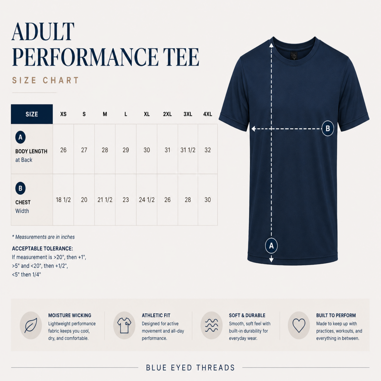 San Gabriel Aquatics “One Team. Same Dream.” Performance Tee