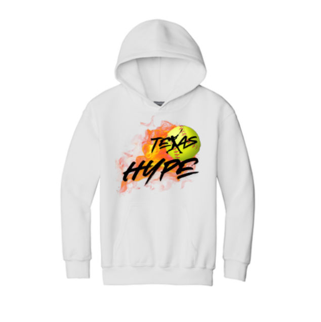 Texas Hype Hoodie, Texas Hype Sweatshirt, Hype Softball Hooded Sweatshirt