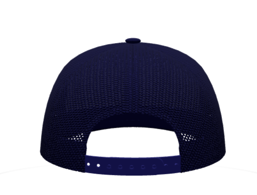 San Gabriel Aquatics Trucker Hat, Navy SGA Swim Hat, San Gabriel Hat