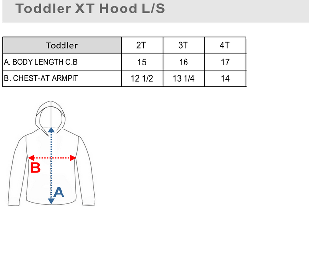 Wranglers Baseball Blue DriFit Long Sleeve Hooded Shirt – Performance Baseball Hoodie Tee