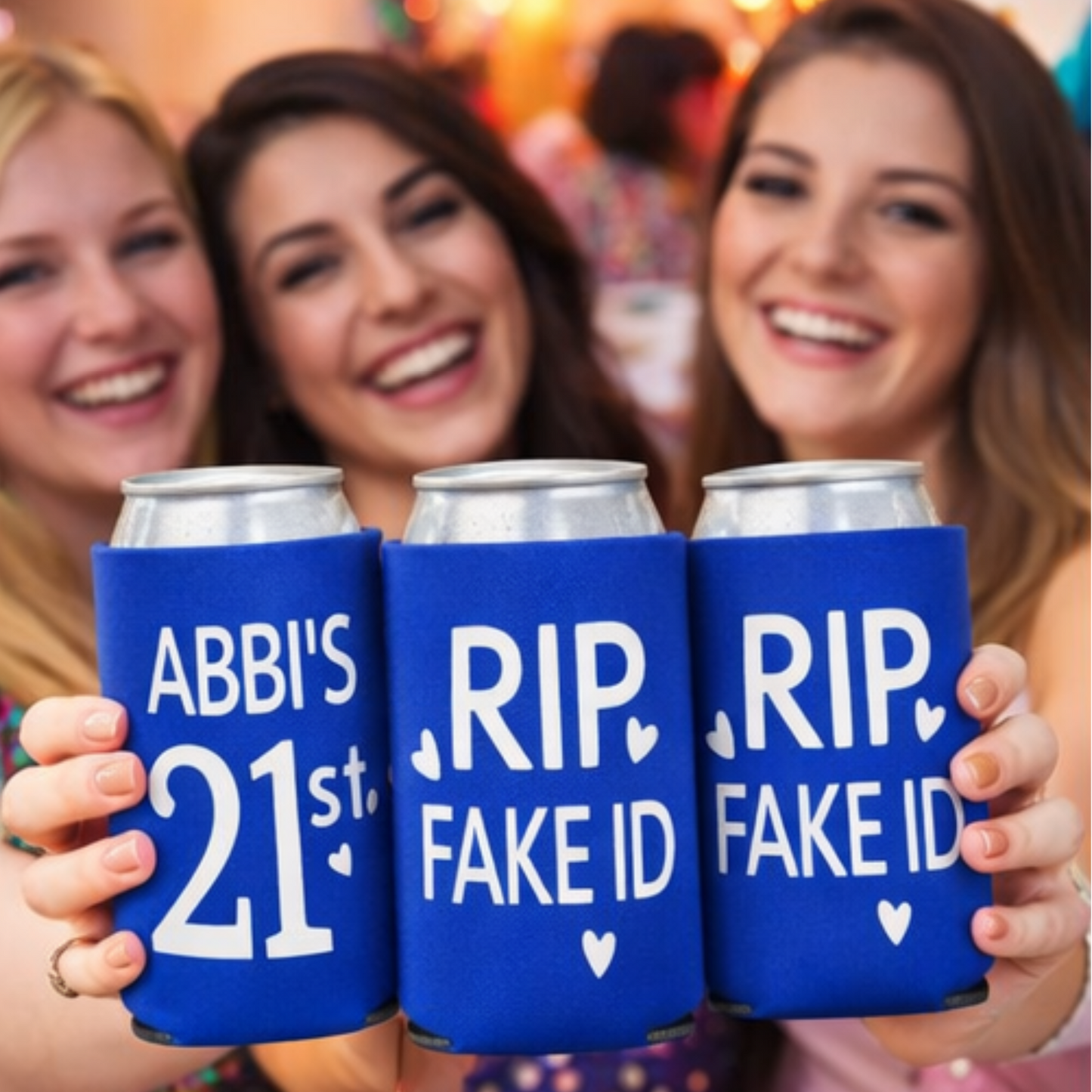 RIP Fake ID Slim Can Coolers: 21st Birthday Party Favors