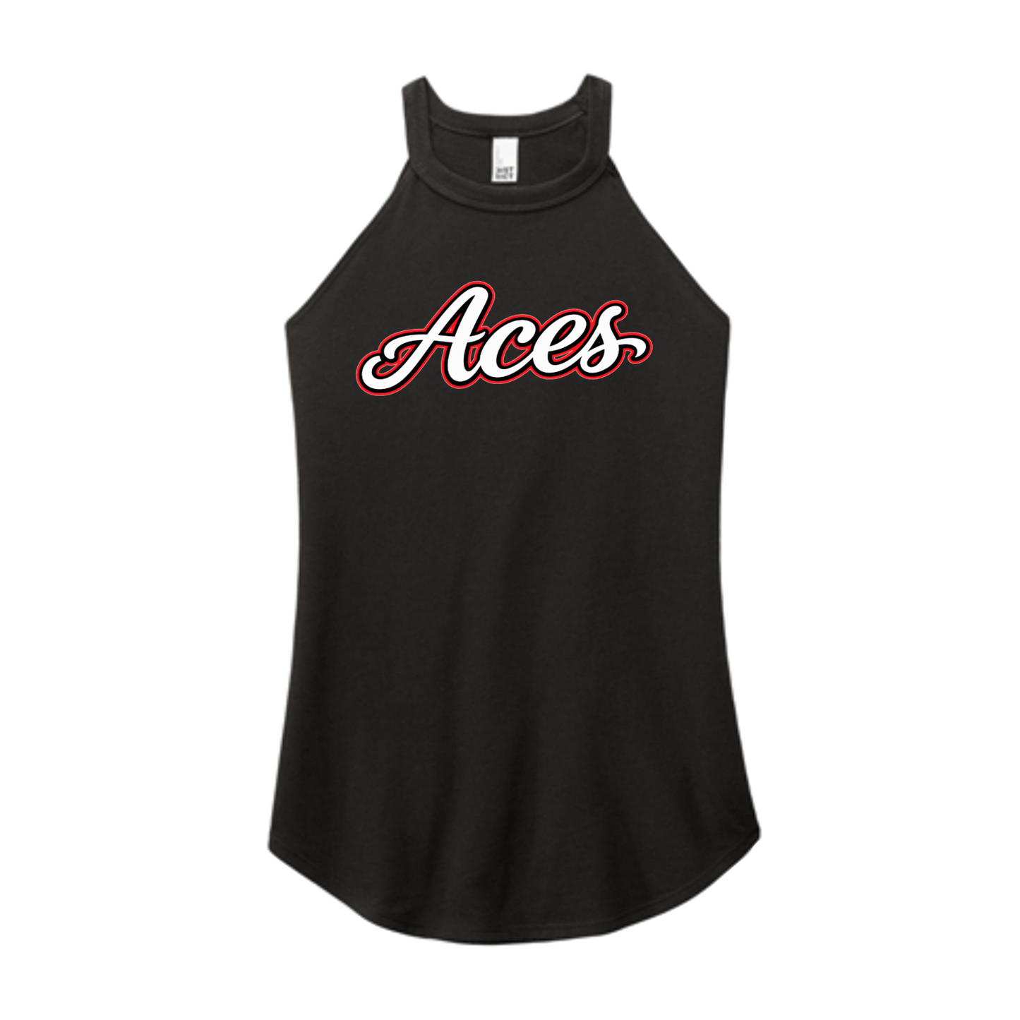 Black Aces Rocker Tank Top