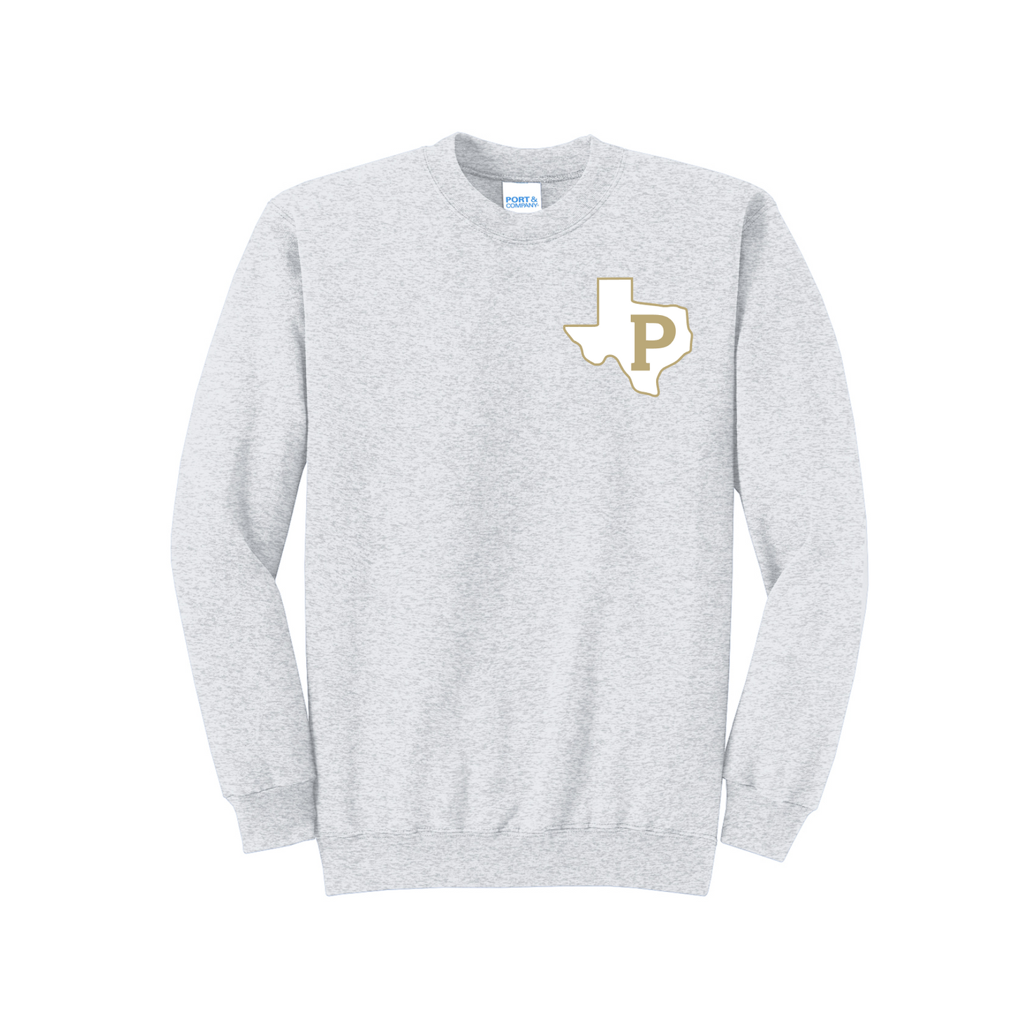 Ash Gray Premier Texas Crewneck Sweatshirt