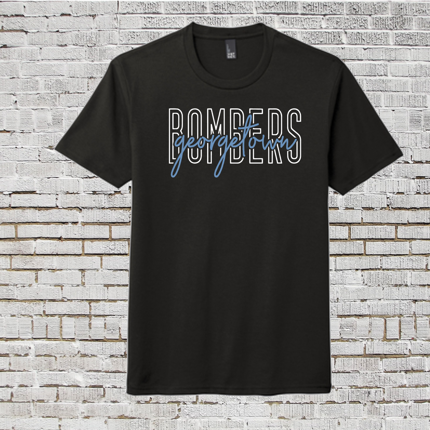 Bombers Baseball Triblend, Georgetown Bombers, Bombers Spiritwear