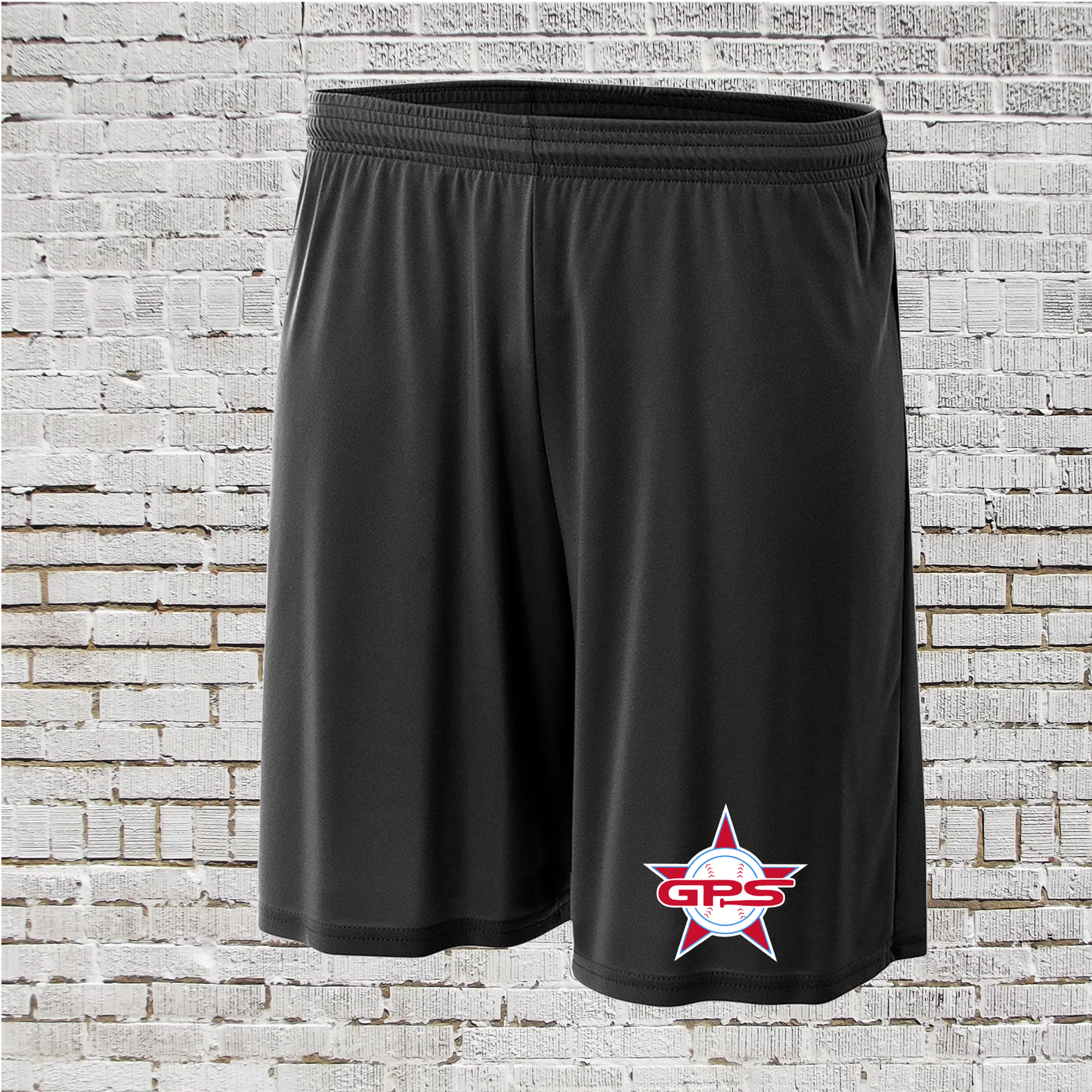 Legends Black Drifit Shorts, Legends Baseball Shorts, Baseball Shorts