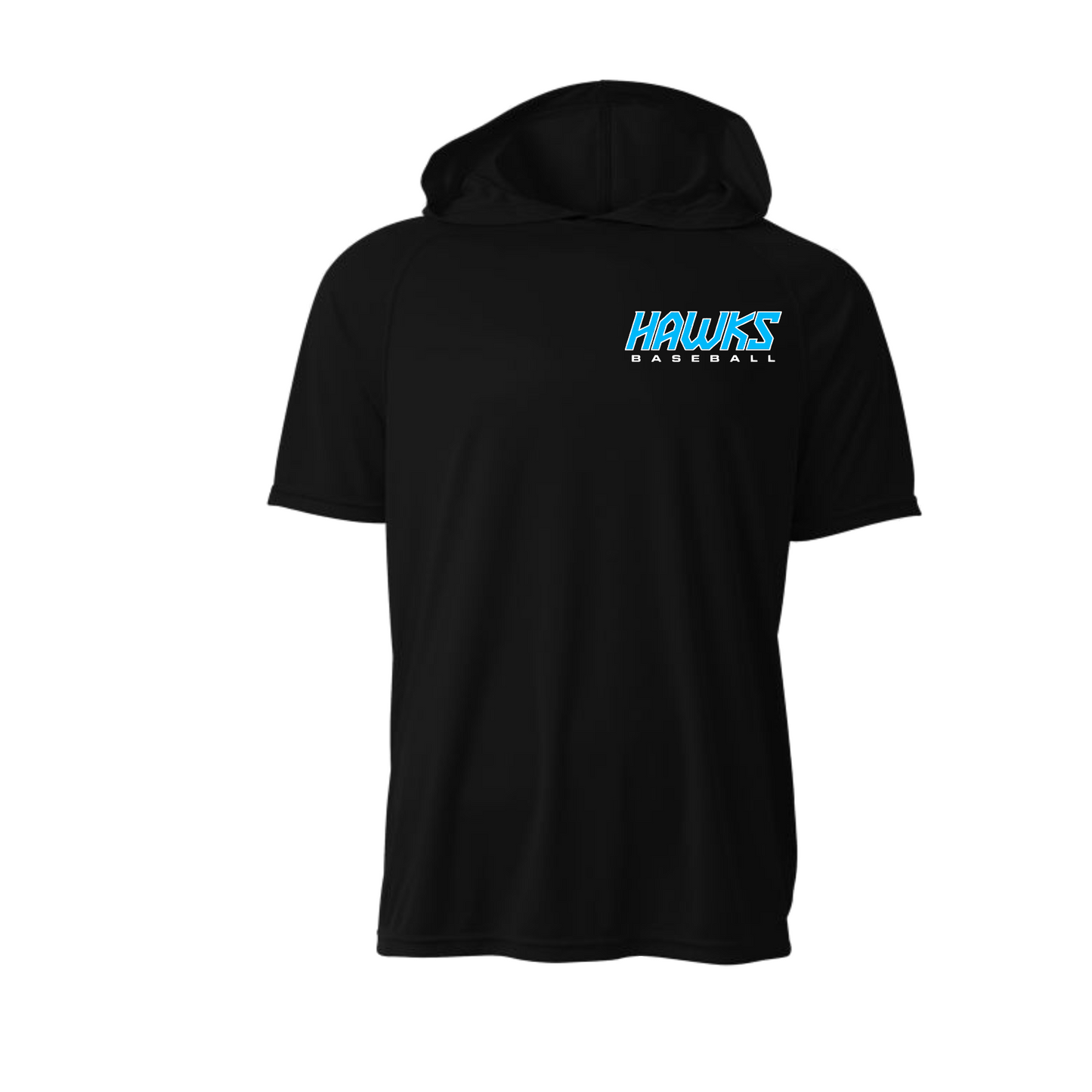 Short Sleeve Hoodie Hawks Baseball Tee, Baseball Hawks Shirt, Hawks Baseball Drifit TShirt