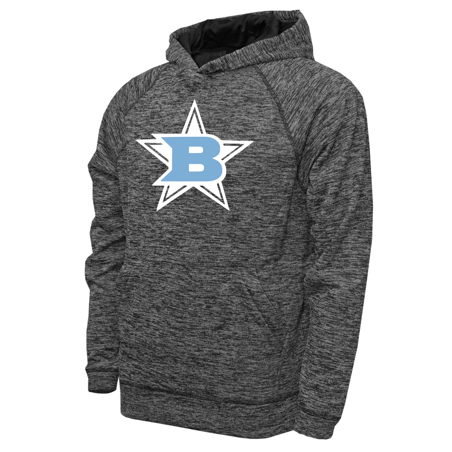 Bombers Fastpitch Performance Heather Hoodie