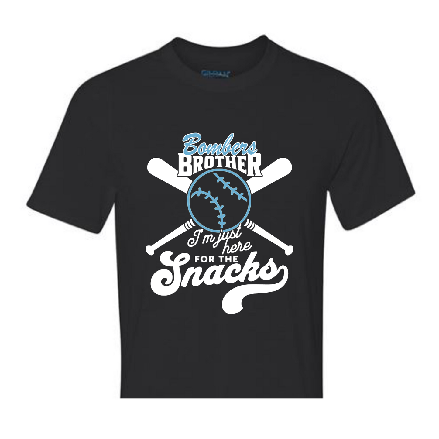 Bombers Brother “Here for the Snacks” Tee
