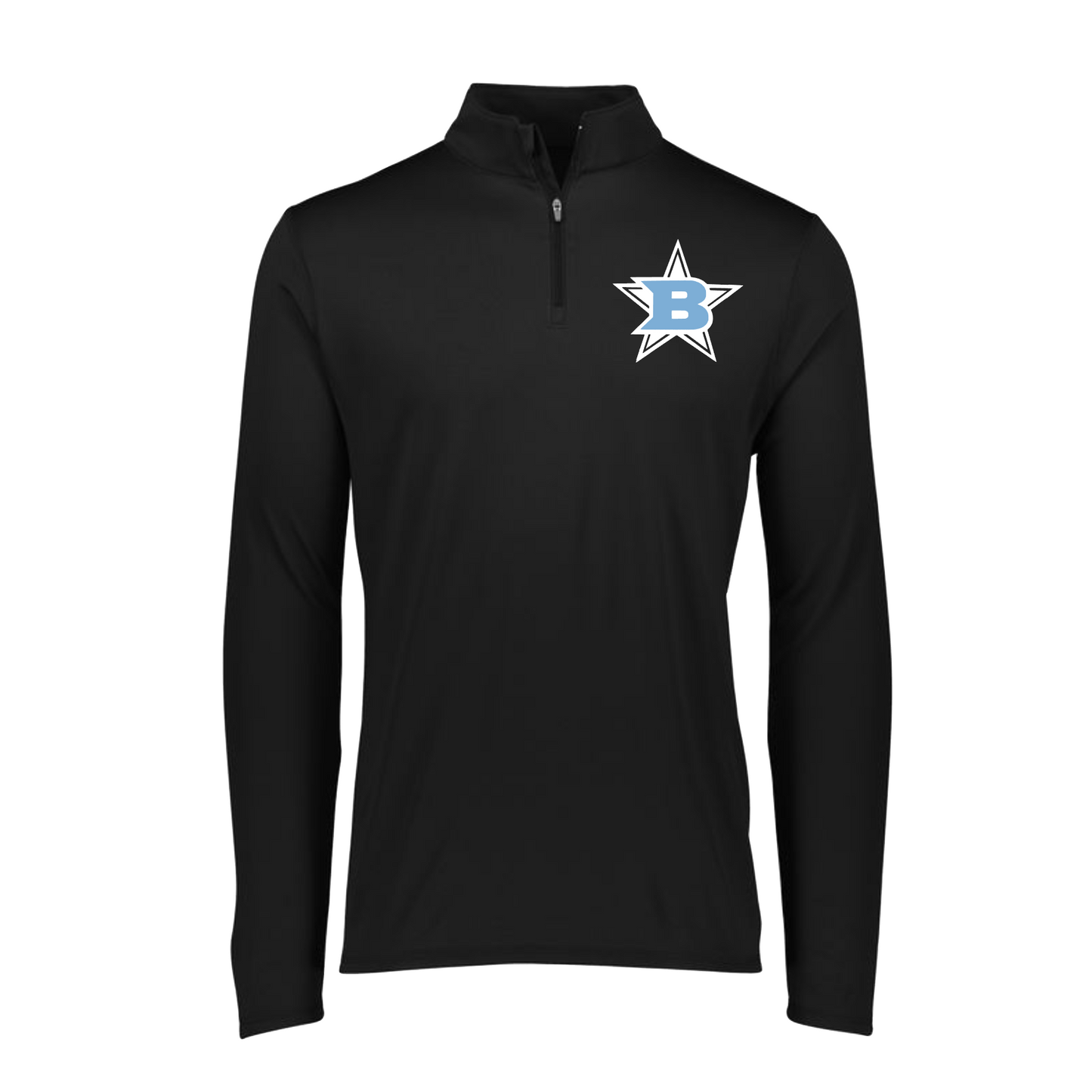 Bombers Softball Black Quarter Zip Performance Pullover