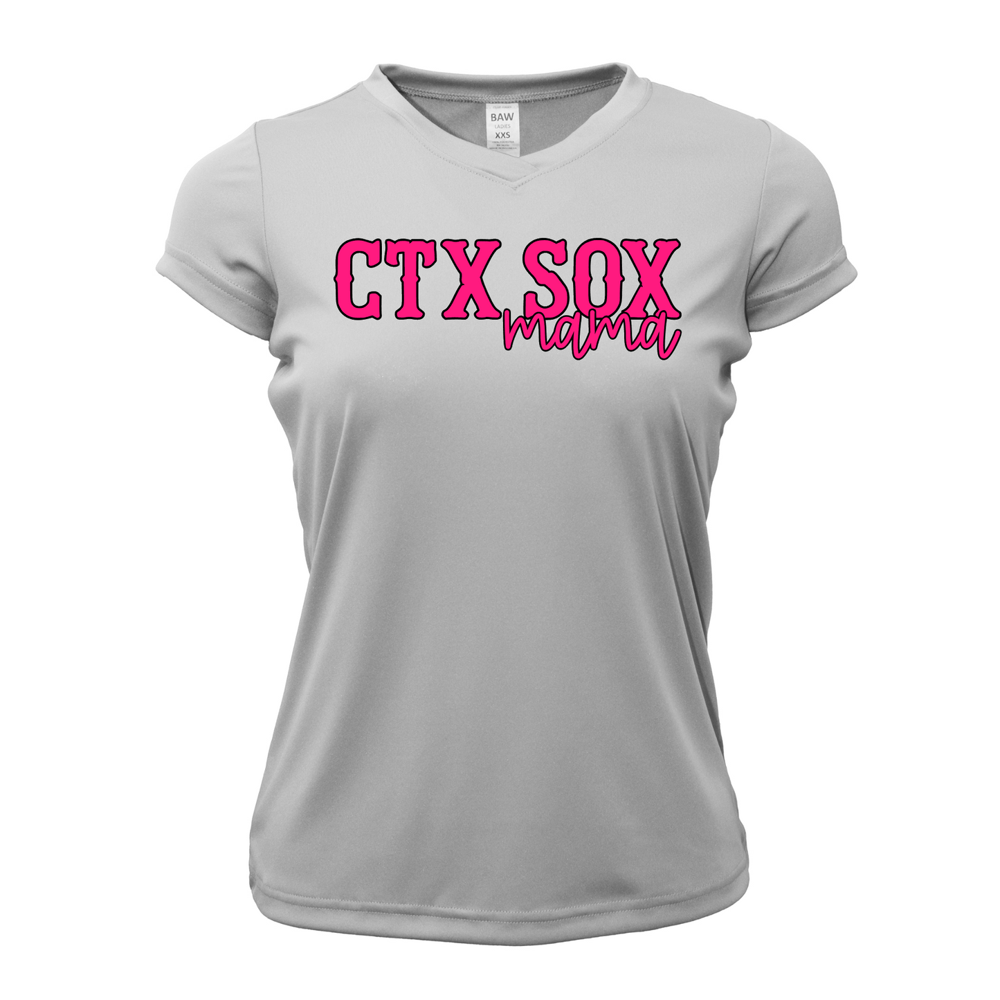 CTX Sox Mama Tee- Vneck Tee
