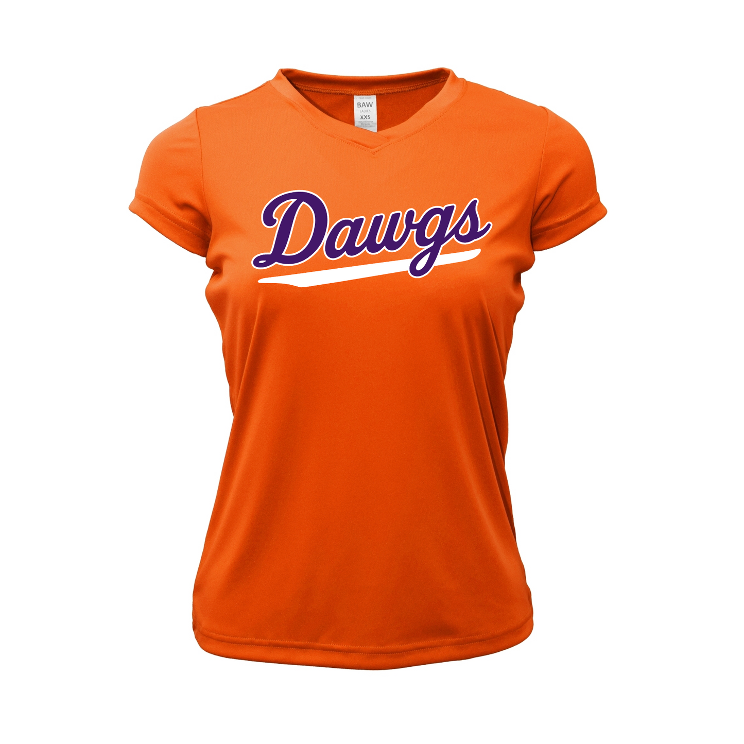 Women’s Texas Bulldogs Select Baseball V-Neck Shirt – Performance Moisture-Wicking Team Spirit Wear