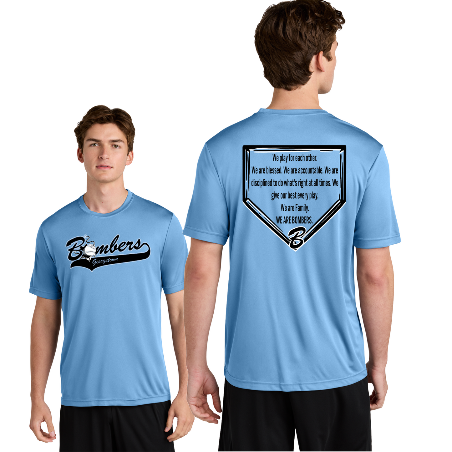 Georgetown Bombers Creed Performance Tee