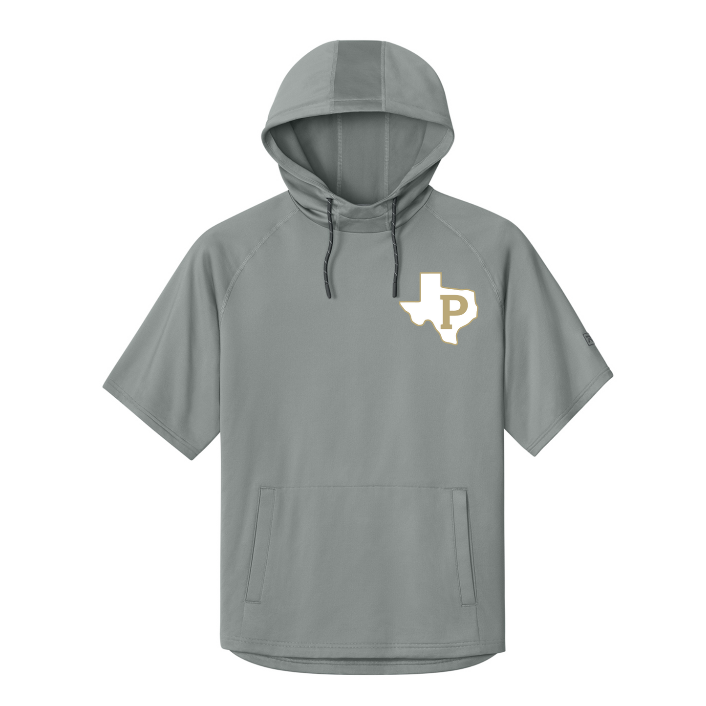 Gray Premier Baseball Short Sleeve Sweatshirt