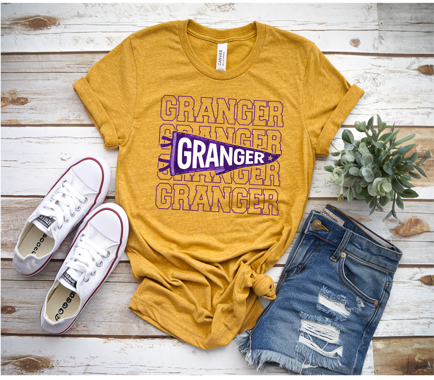 Granger Lions Pennet Spirit Tee – Bella + Canvas