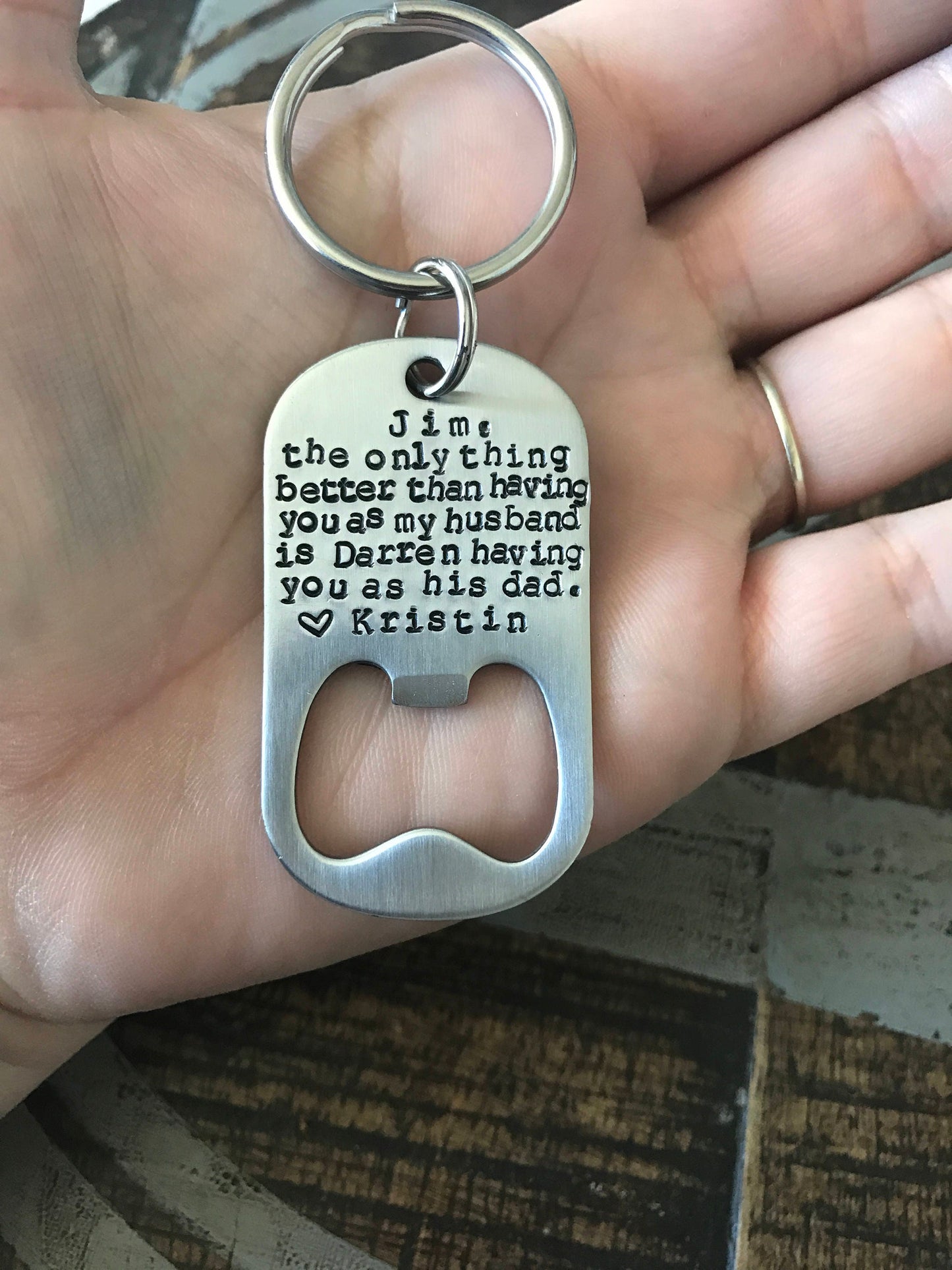 daddy keychain dad keychain father's day the only thing better than having you as my husband is our children mens keychain fathers day gift