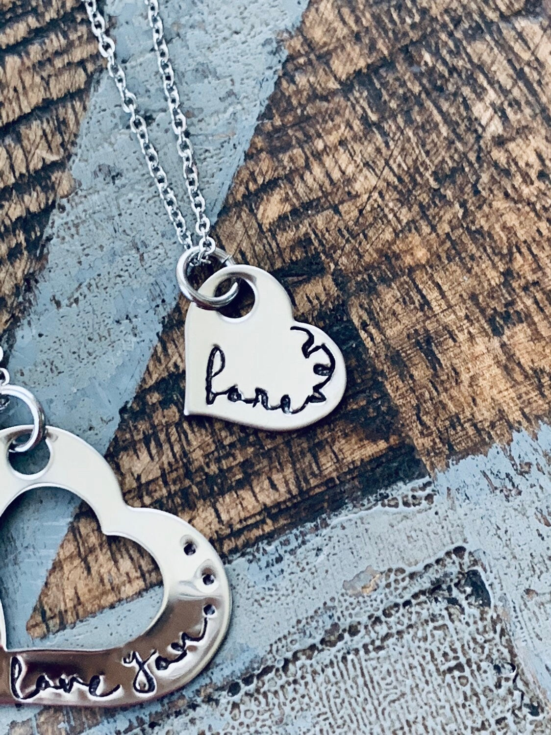 Mother Daughter Necklaces Christmas Gifts Mother Daughter Jewelry Mother Daughter Matching Set Mother's Day Gift Love You Forever Necklace