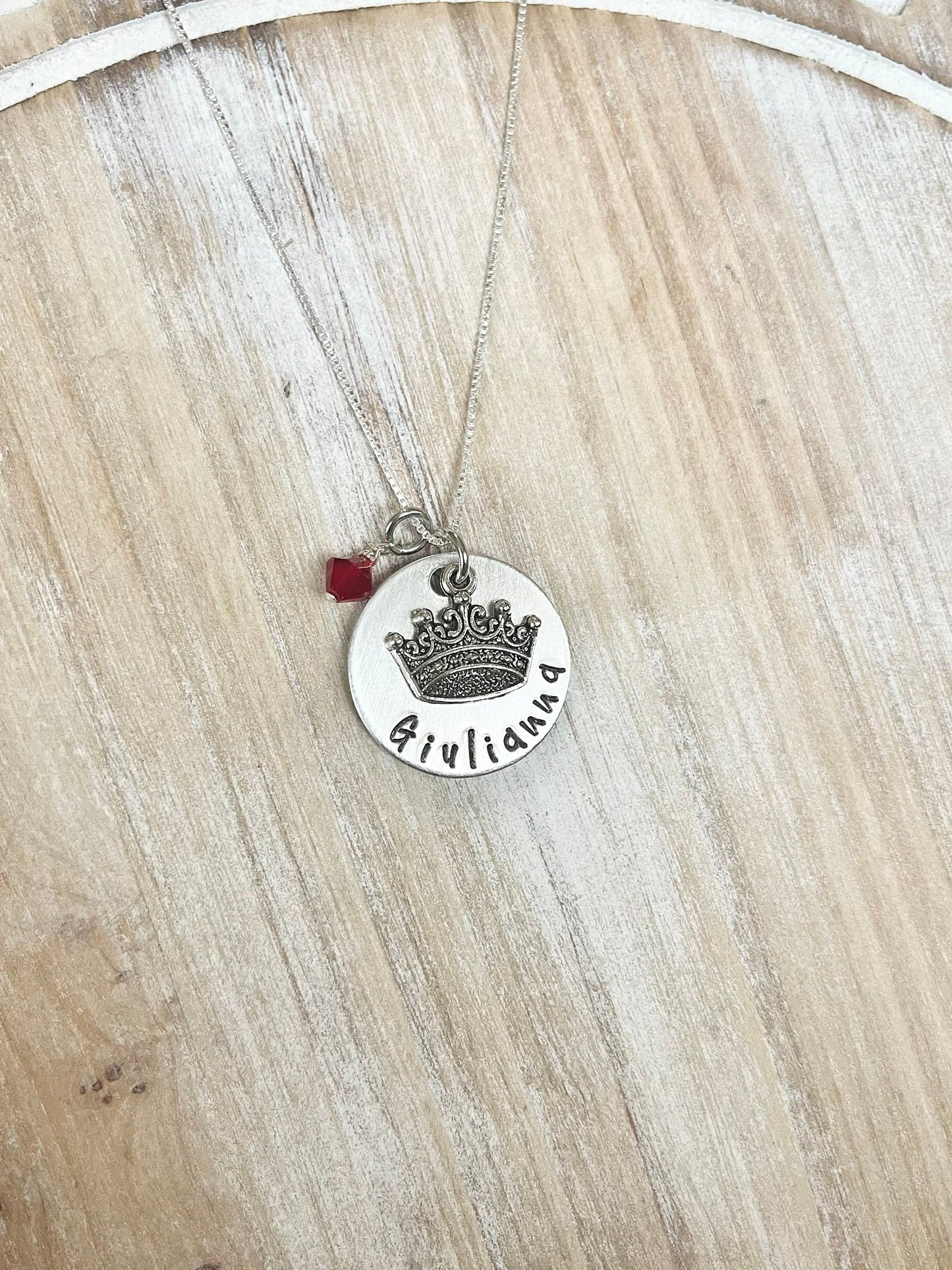 Crown Gift Princess Necklace Girls Princess Crown Necklace Birthday Party Princess Gift Little Girls Necklace Pink Jewelry Girls Charm Queen