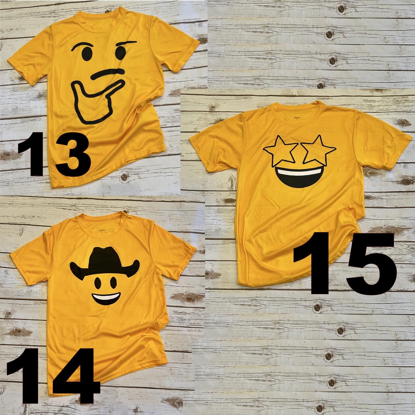 Emoji Halloween Shirt, Group Costume, Emoji Group Halloween Shirt, Teacher Halloween, Work Halloween Costume, Halloween Tournament Shirt
