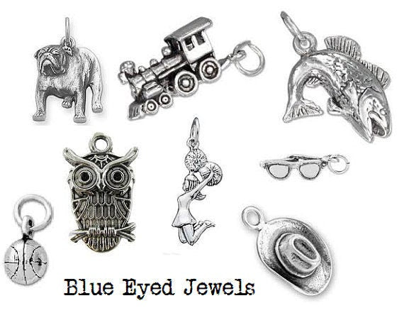 Add On Charm Silver Color Charms