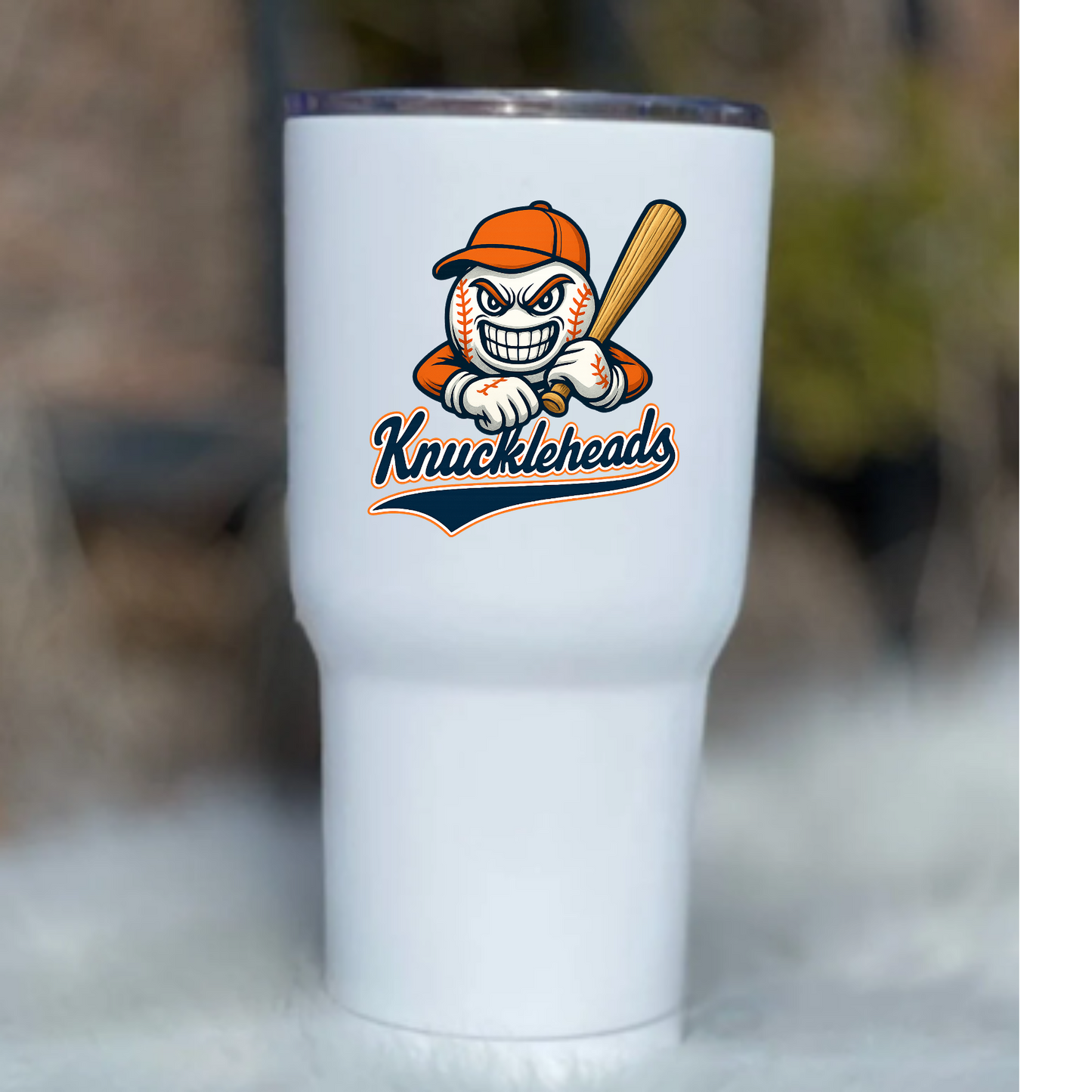 Knuckleheads Tumbler Sticker • Sports Team Decal • Water Bottle Sticker for Players & Moms