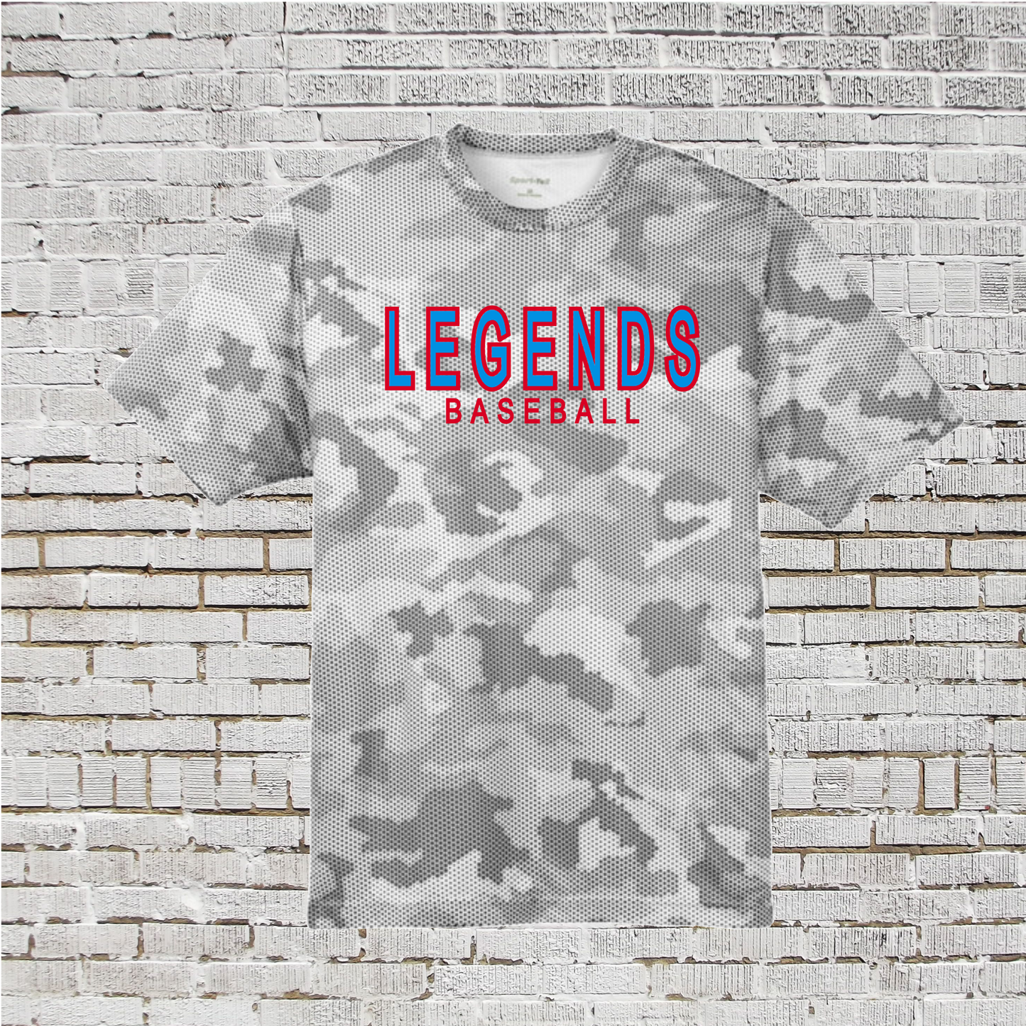 Camo Hex Legends Shirt, Legends Baseball Tshirt, Legends Baseball Drifit