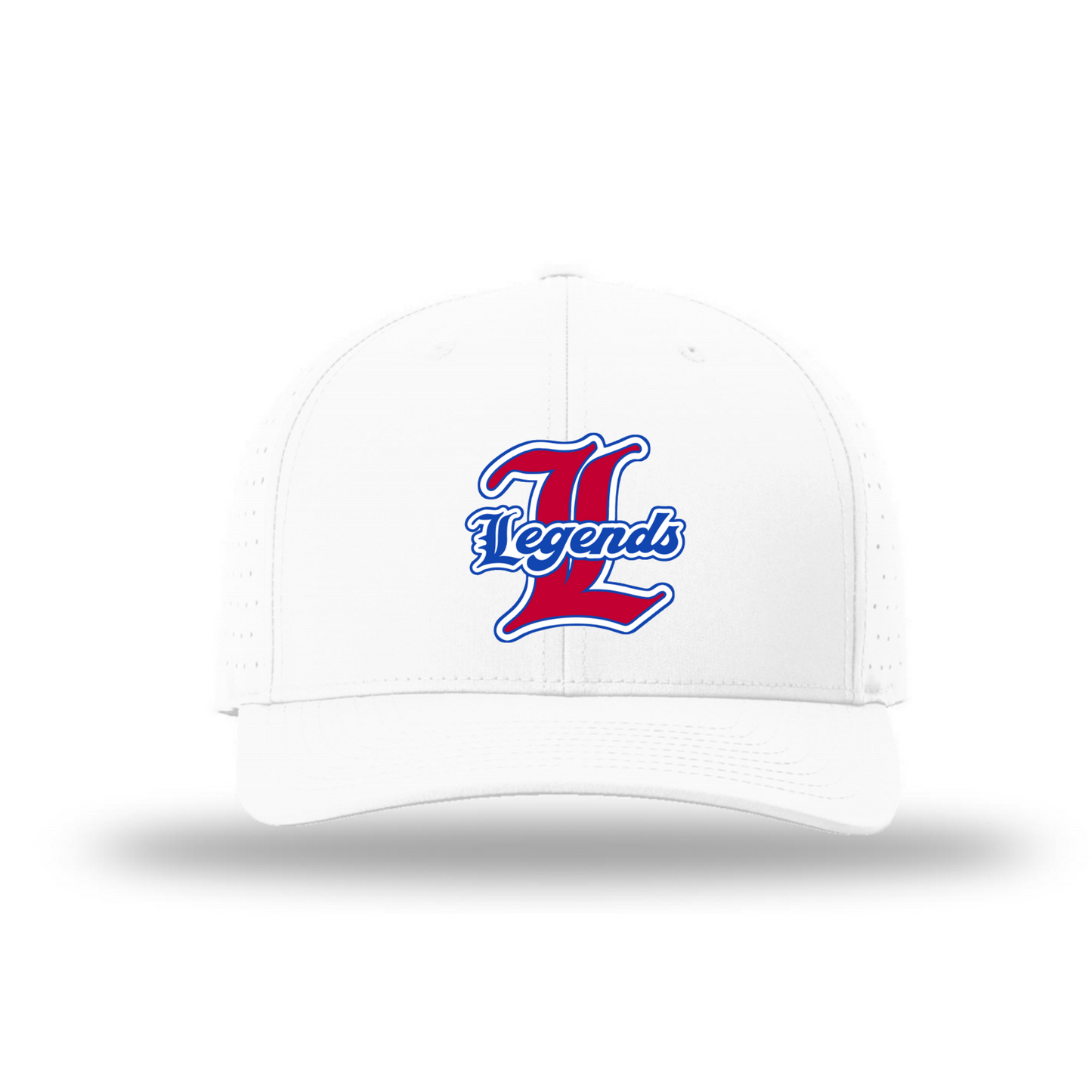 White Leander Legends Richardson Performance Hat