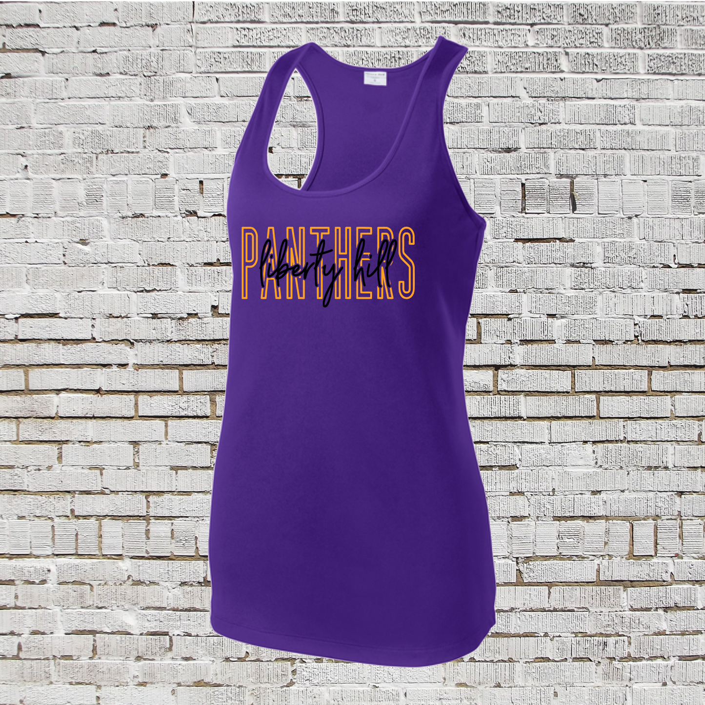 Purple Panthers Baseball Tank Top, Liberty Hill Baseball Tank Top, Liberty Hill Tank Top
