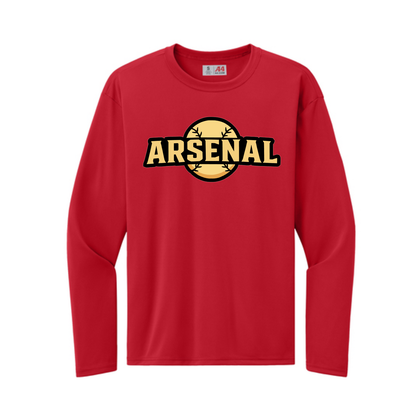 Long Sleeve Arsenal Shirt, Arsenal Baseball Tee, Arsenal Spiritwear