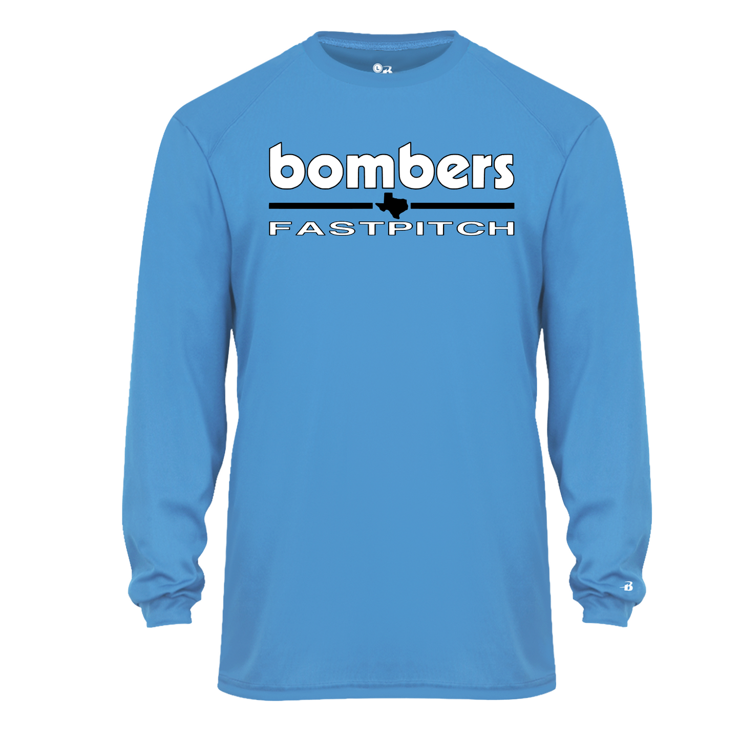 Blue Bombers Softball Shirt, Georgetown Bombers Logo Tee