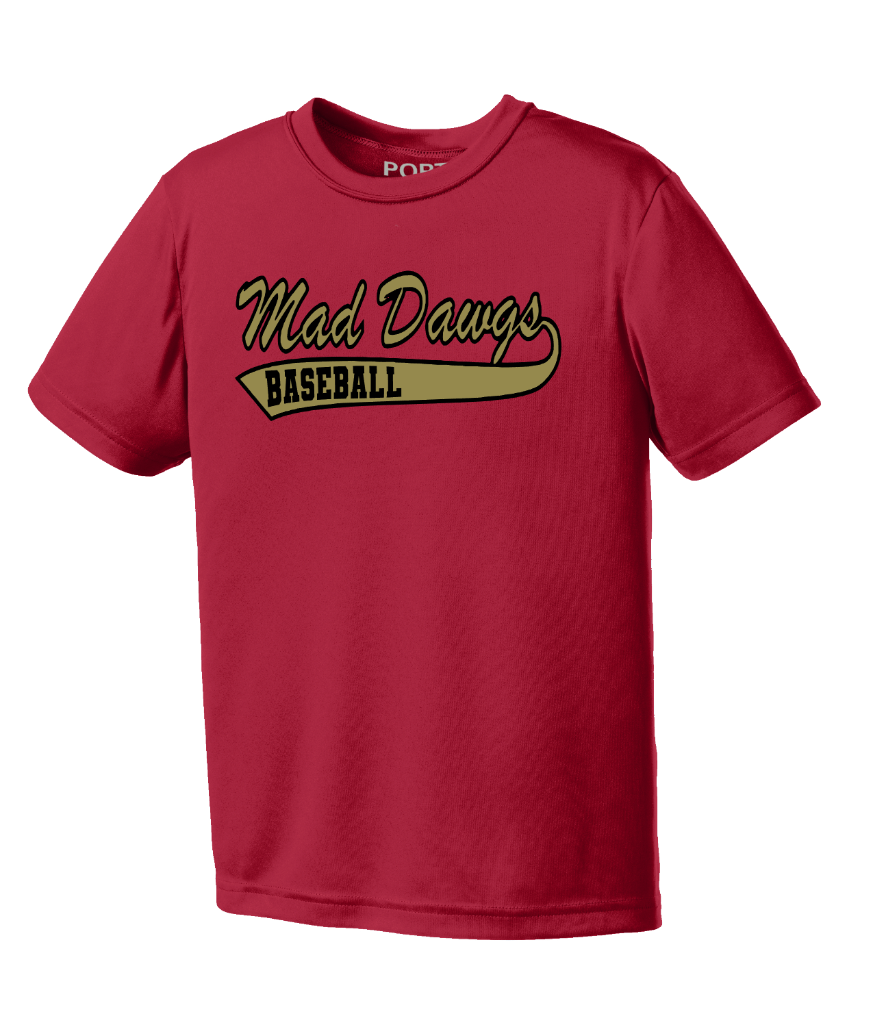 Mad Dawgs Script Tee, Mad Dawgs Baseball Shirt, Mad Dawgs Baseball