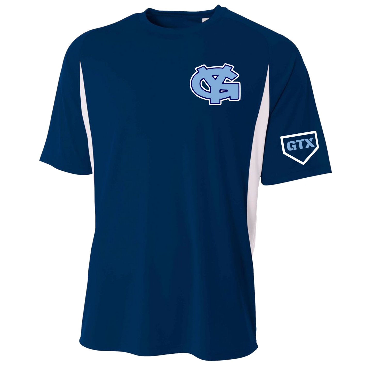 A4 Young Guns Baseball Tshirt, Navy Young Guns Shirt, Young Guns Tee