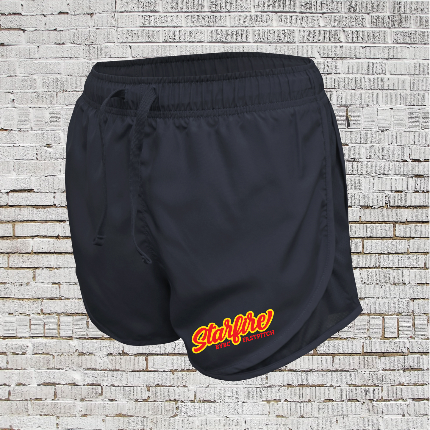 Navy Starfire Womens Shorts, Starfire Fastpitch Shorts, Ladies Starfire Running Shorts