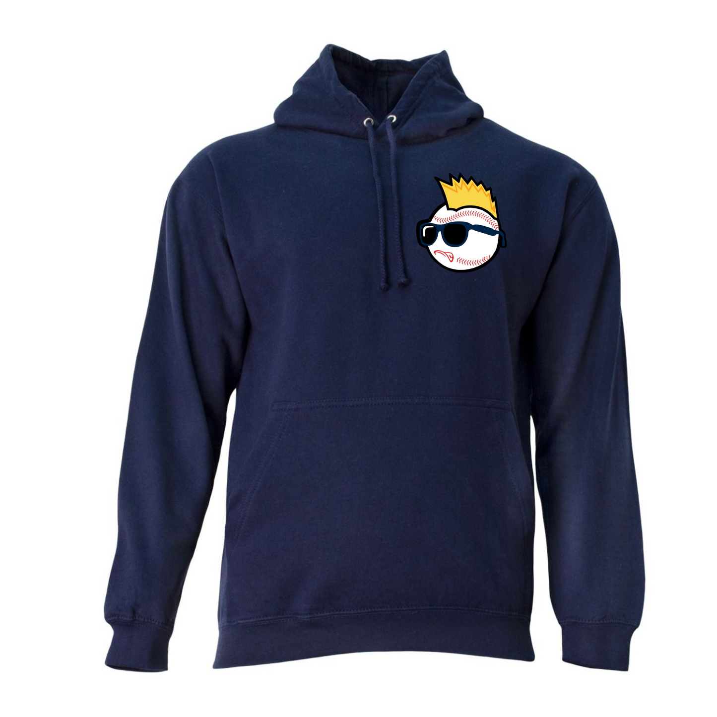 Wild Things Baseball Navy Hoodie – Team Spirit Sweatshirt