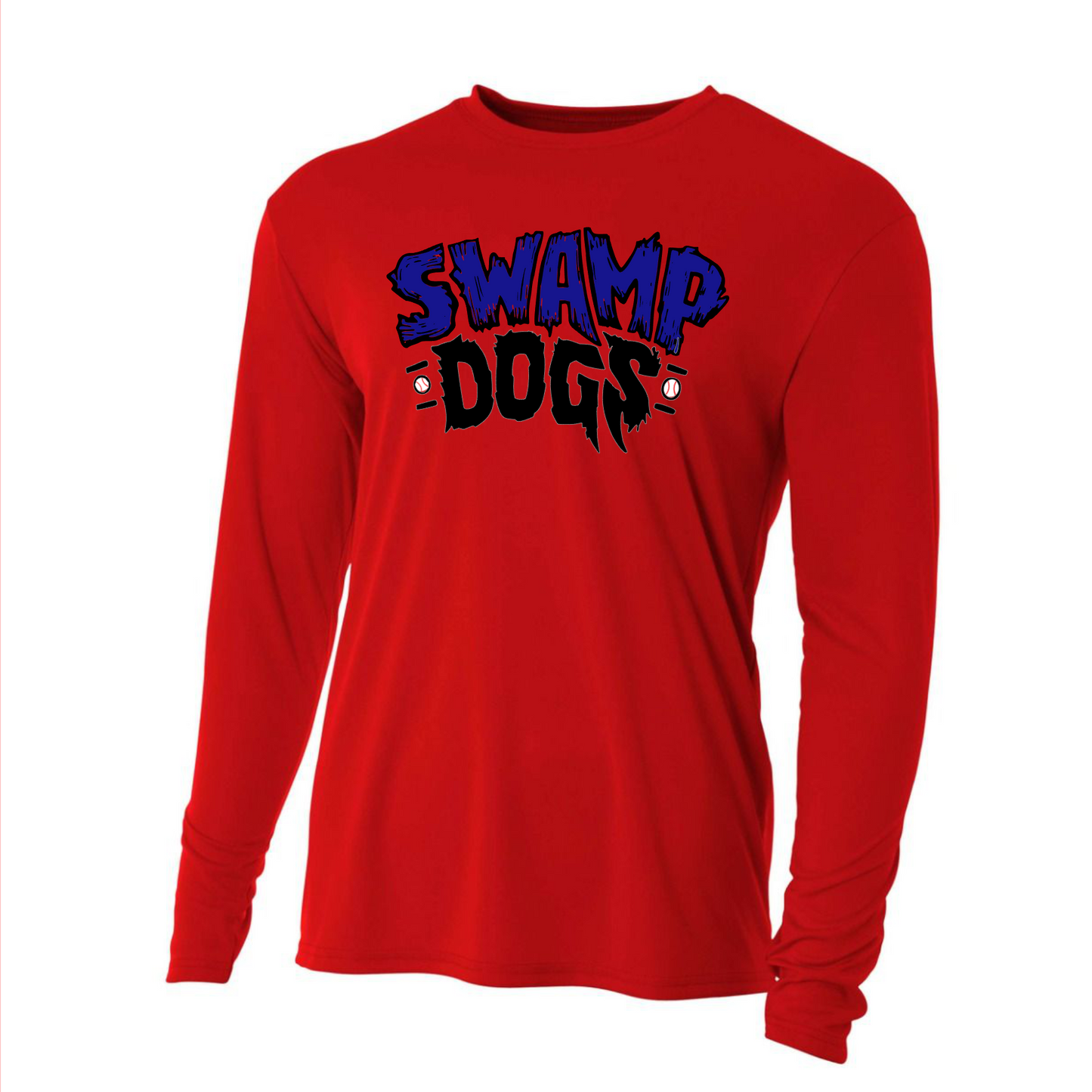Red Swamp Dogs Logo Tee, Swamp Dogs Allstars Shirt, Swamp Dogs Red TShirt
