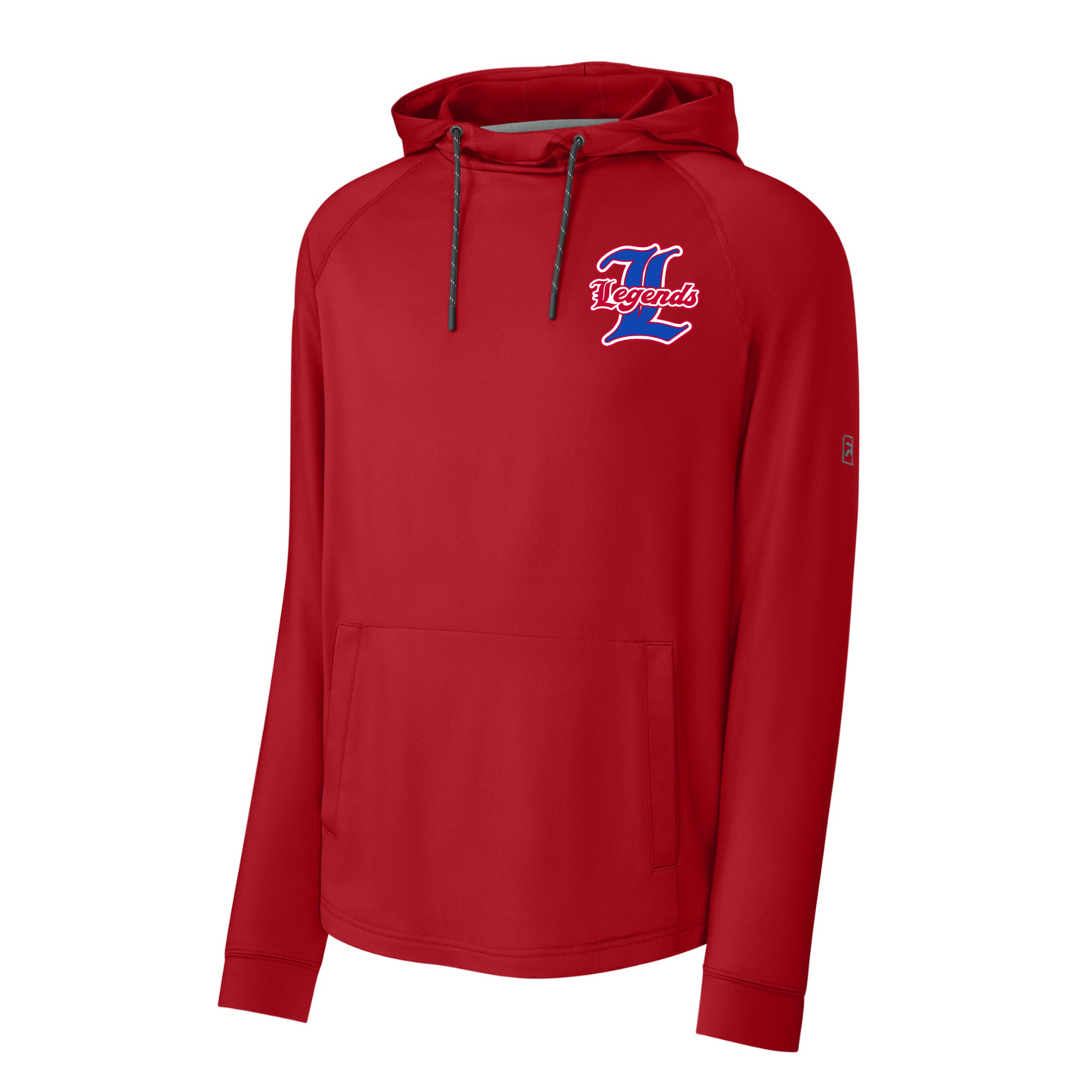 Leander Legends Performance Pullover Hoodie – Red