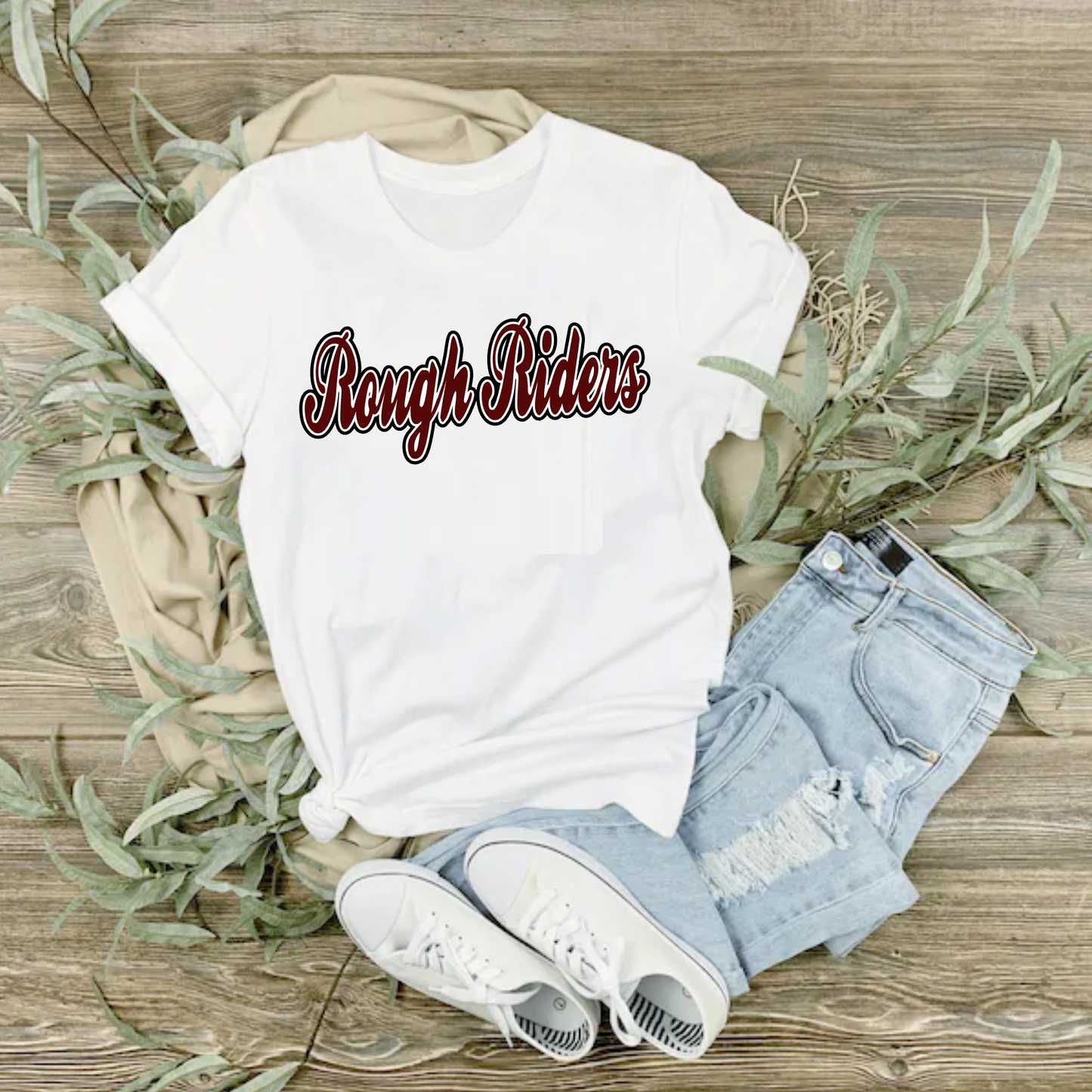 Rough Riders Bella and Canvas Tee, Rough Riders Shirt