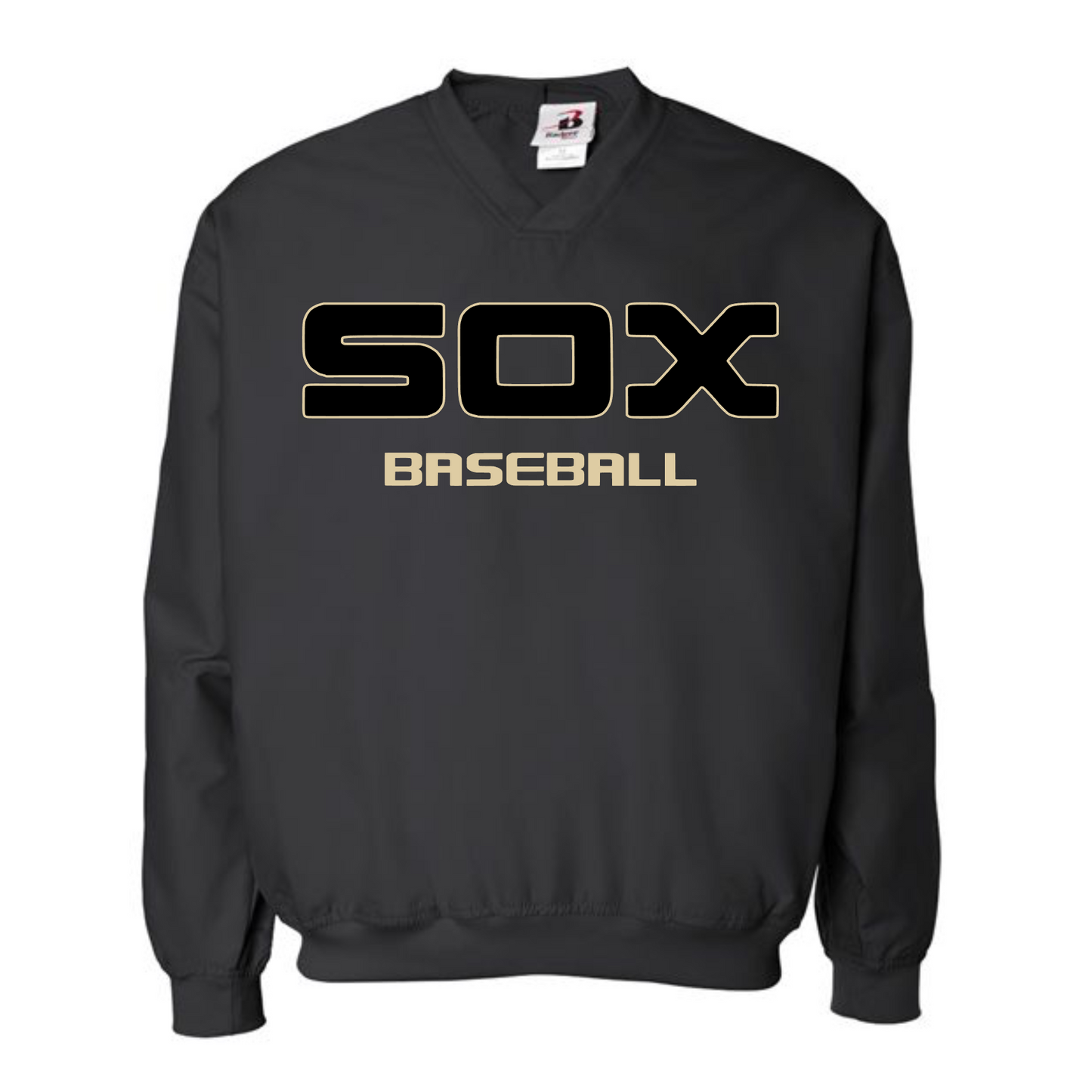 Black SOX Baseball Windbreaker, Sox Baseball Jacket, CTX Sox Jacket