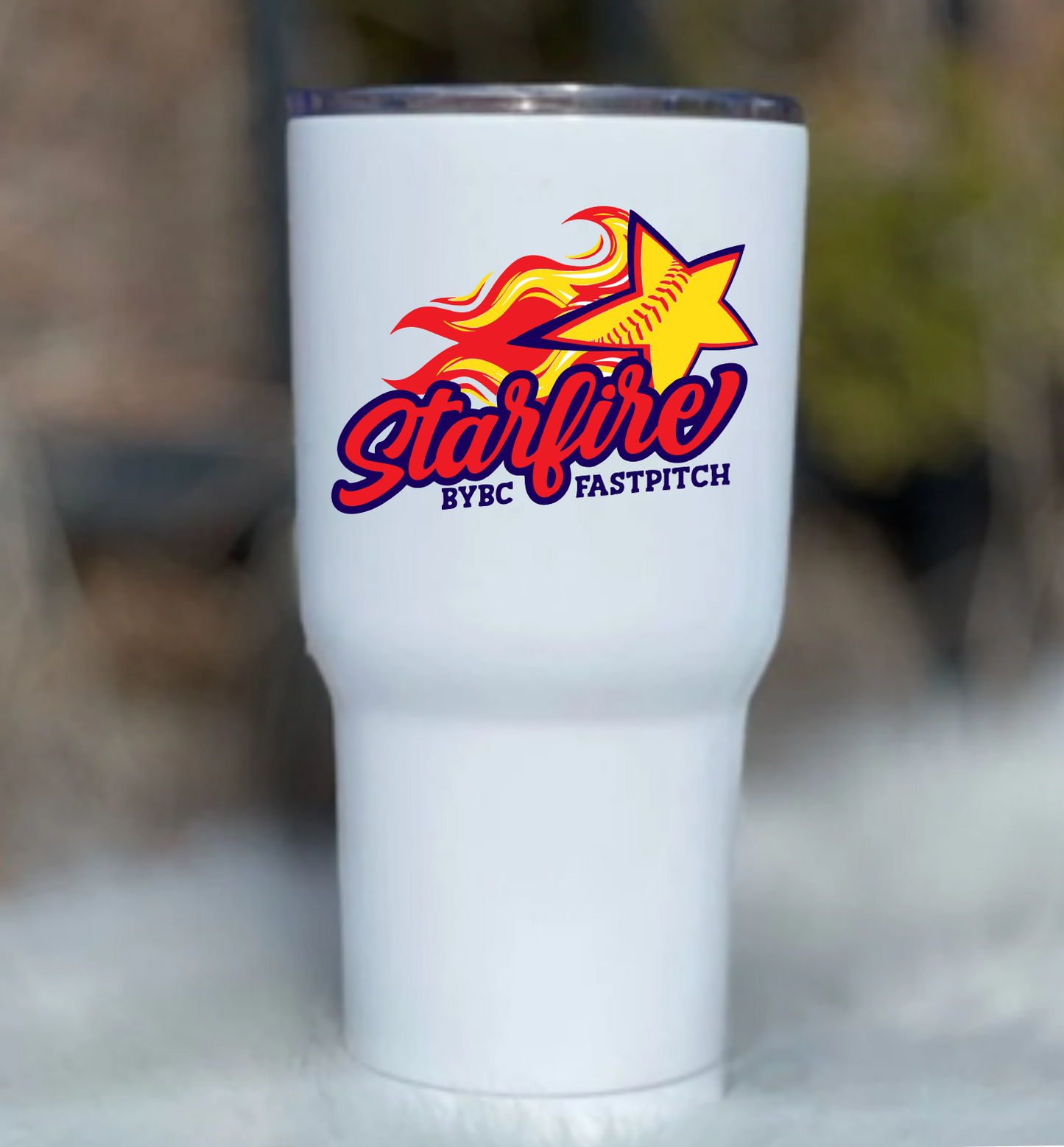 Starfire Fastpitch Tumbler Sticker, Starfire Softball Logo Sticker, Water Bottle Sticker
